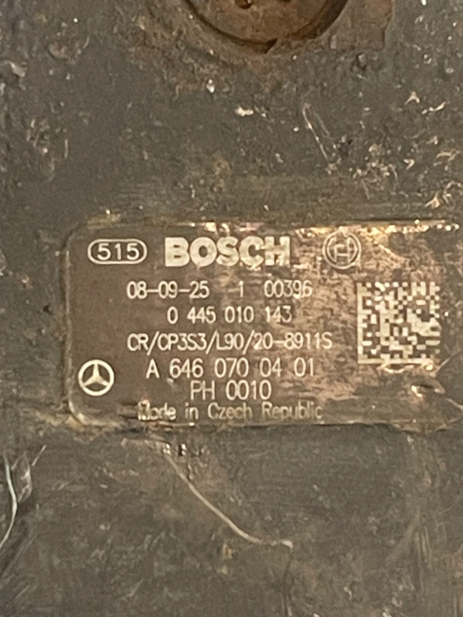 Pompa inalta presiune MERCEDES-BENZ SPRINTER 3,5-t Box 906 2009 2.2CDI E4 0445010143 – foto 3