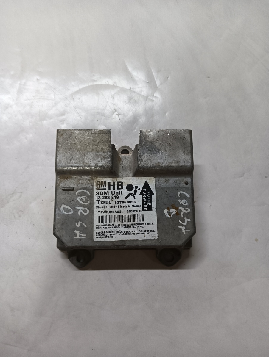 Calculator airbag  OPEL CORSA D S07 2006 - 2014 13283819