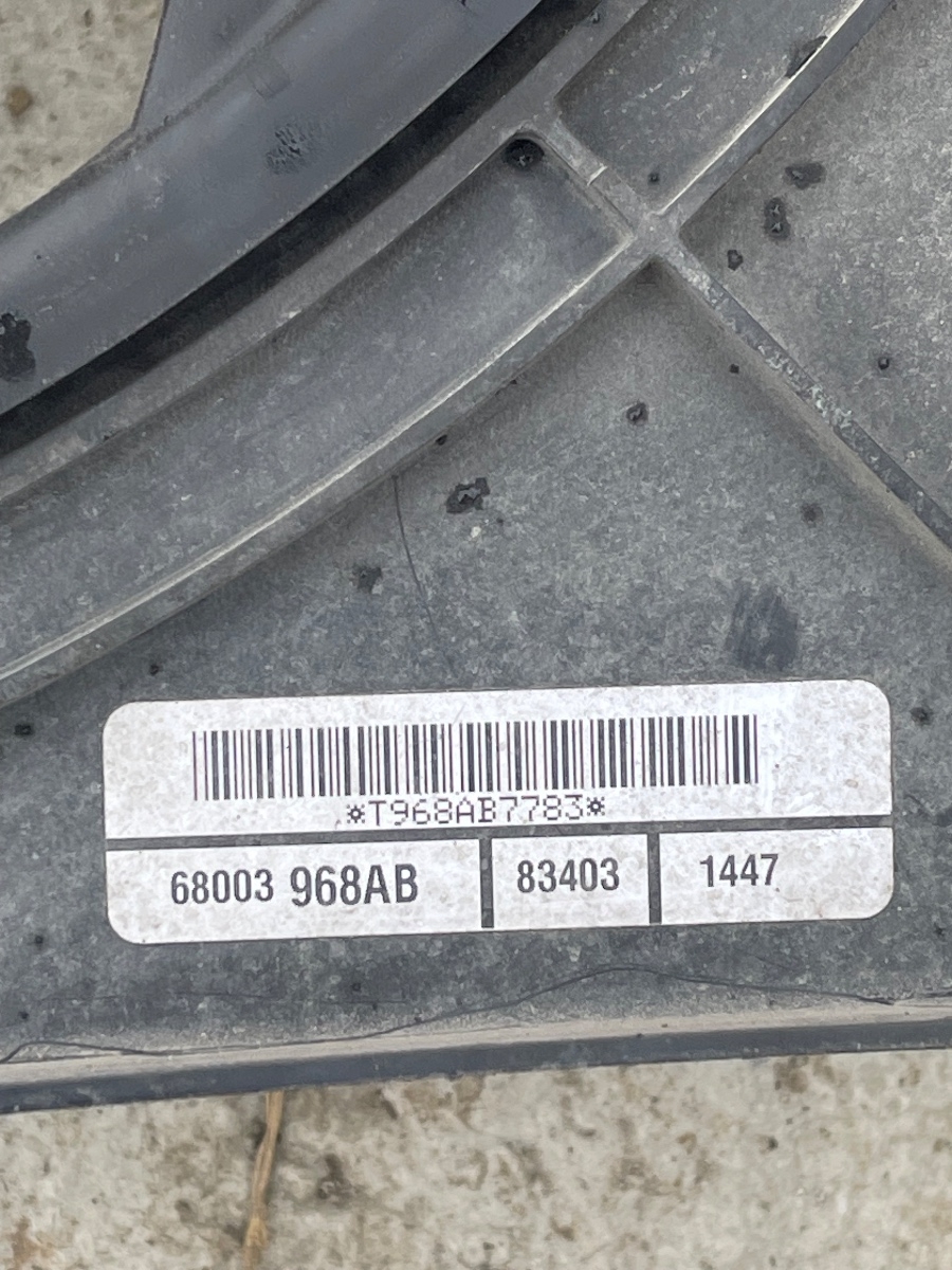 Electroventilator  DODGE NITRO 2006 - 2012 2.8 CRD ENR, ENS 68003968AB – foto 3