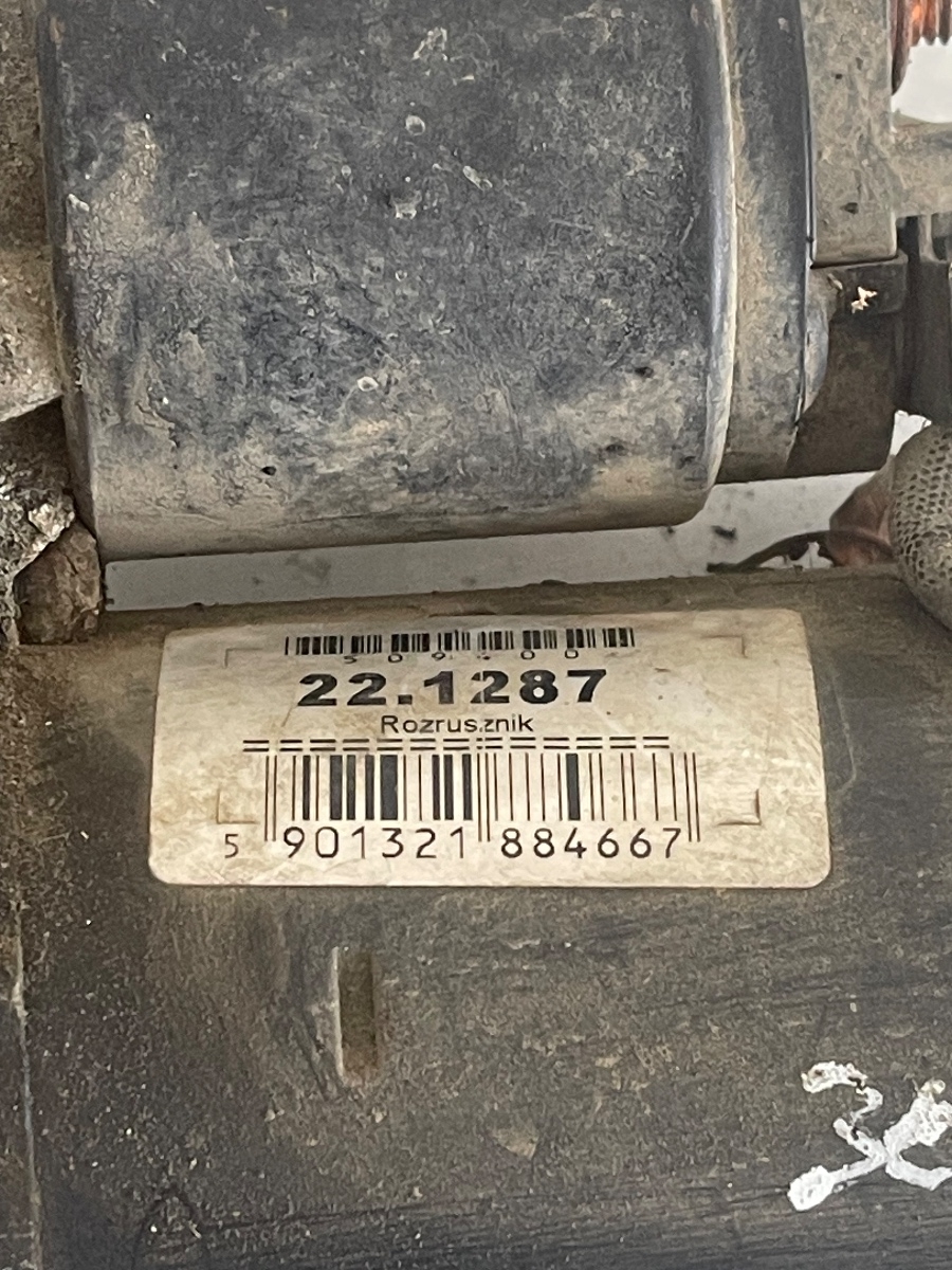 Electromotor AUDI A3 8L1 1996 - 2006 1.9TDI automat 221287 – foto 2
