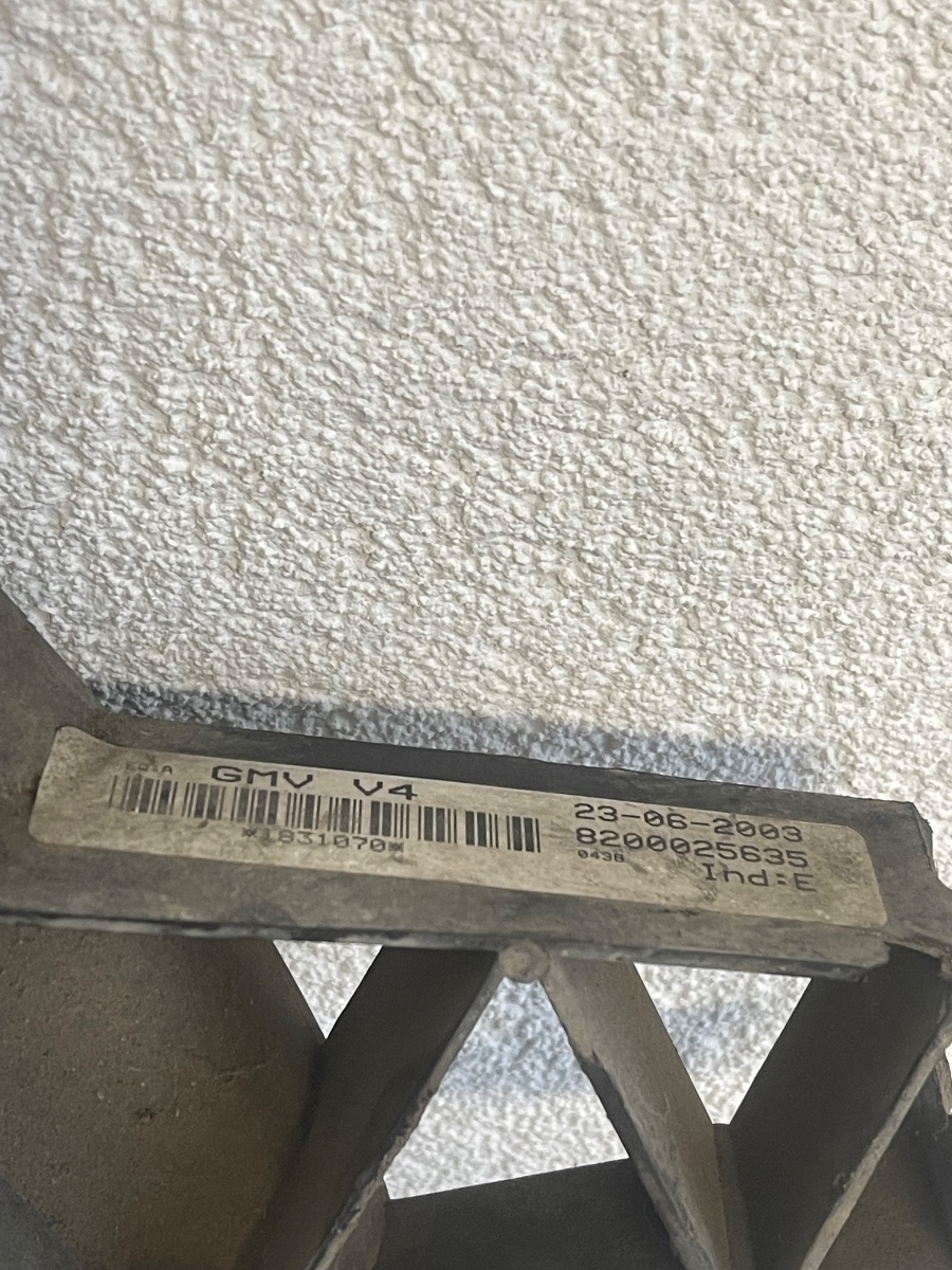 Electroventilator RENAULT LAGUNA II BG0/1_ 2001 - 2007 1.9dci 8200025635 – foto 3
