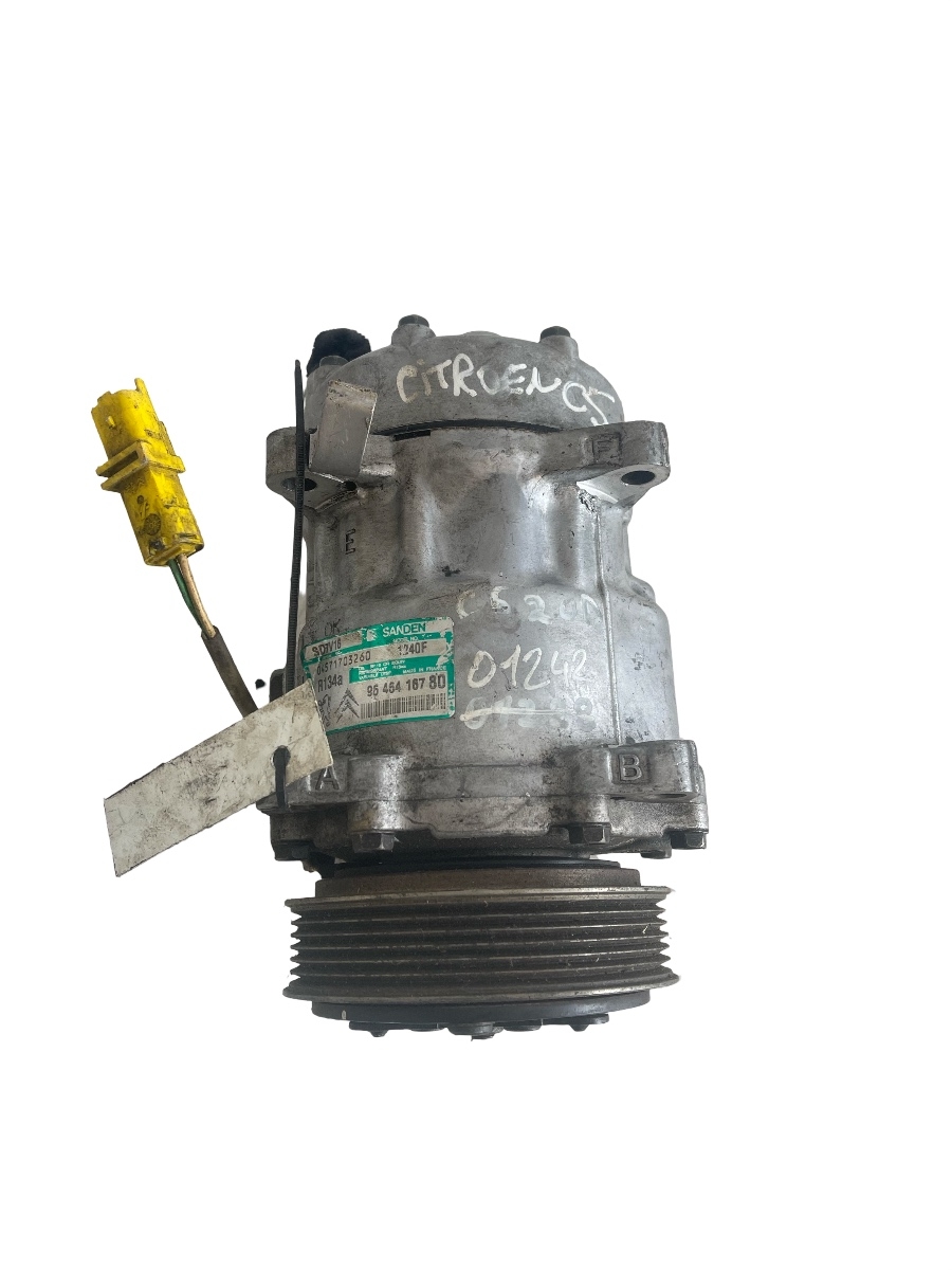 Compresor  AC PEUGEOT 407 6D_ 2004 - > 2.0HDI 9646416780