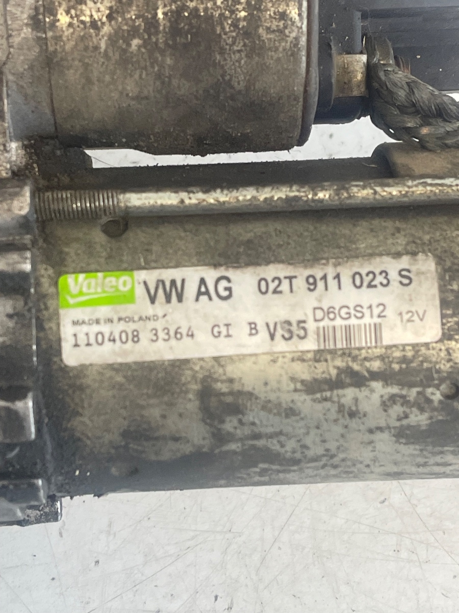 Electromotor SKODA FABIA 6Y2 1999 - 2008 1.2B 02T911023S – foto 2