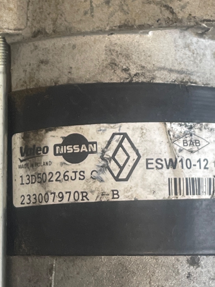 Electromotor RENAULT CAPTUR J5_, H5_ 2013 - > 0.9 TCe 90 H4B 400, RENAULT CLIO IV BH_ 2012 - > 0.9 TCe 90 LPG H4B 400, RENAULT TWINGO III BCM_ 2014 - > 0.9 TCe 110 H4B 401 233007970R 13D50226JSC – foto 2