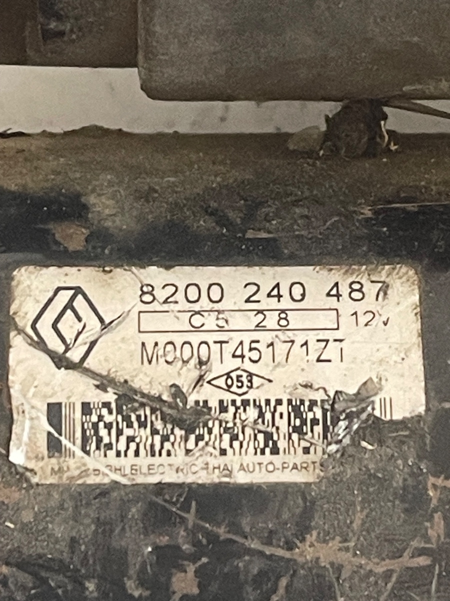 Electromotor DACIA SANDERO 2008 - >, DACIA LOGAN LS_ 2004 - >1.4/1.6MPI  8200240487 – foto 2