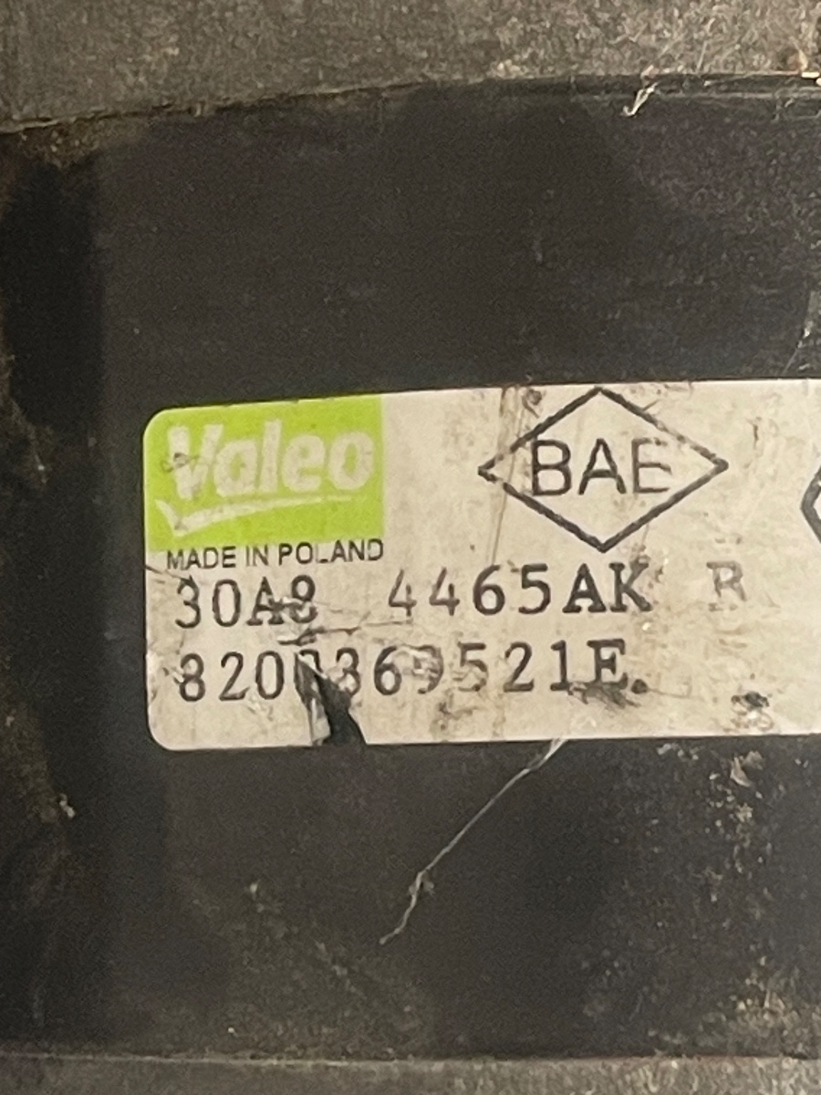 Electromotor RENAULT CLIO III BR0/1, CR0/1 2005 - >, RENAULT TWINGO II CN0_ 2007 - > 1.2B 8200369521E – foto 3