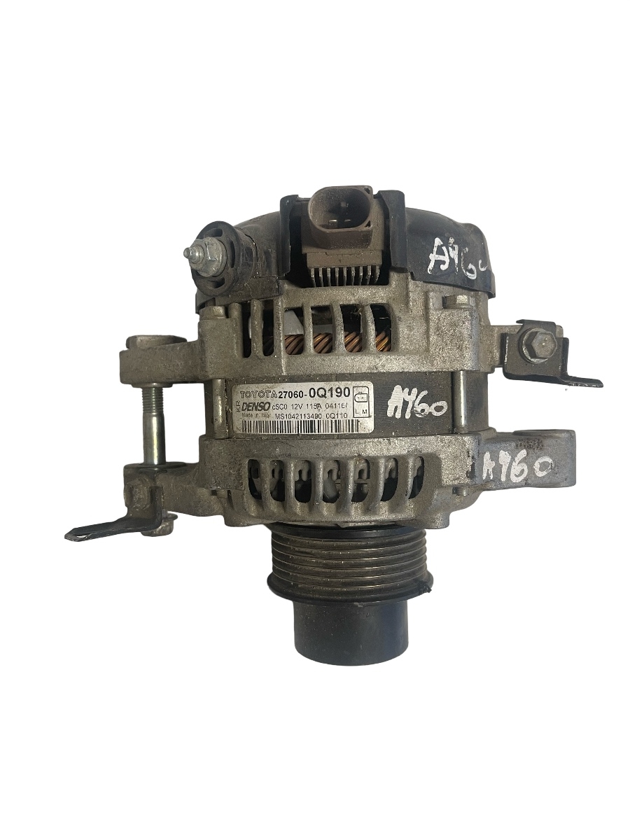 Alternator 115A CITROËN C1 PM_, PN_ 2005 - 2014, PEUGEOT 107 2005 - >, TOYOTA AYGO _B1_ 2005 - > MS1042113490 2760-0Q190