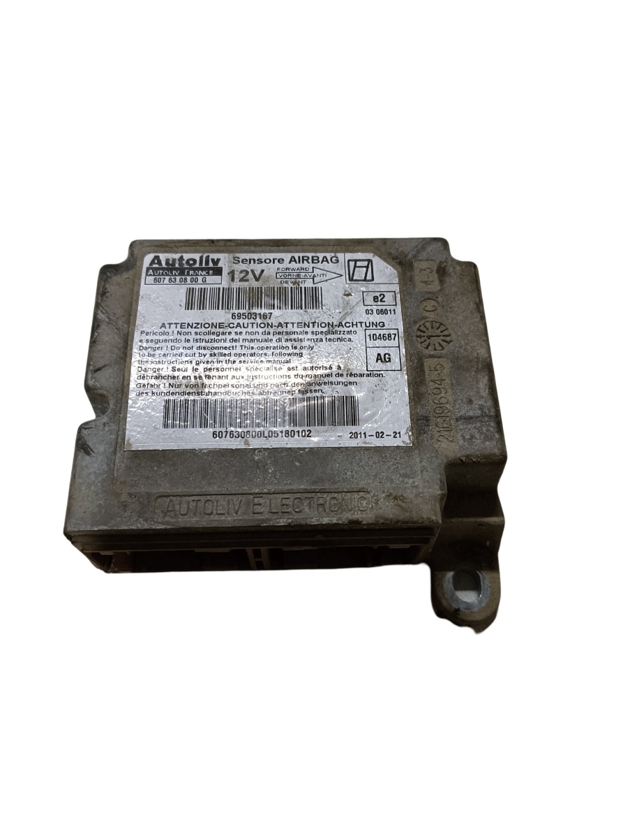 Calculator airbag  IVECO DAILY IV Box Body / Estate 2006 - 2012 607630800g