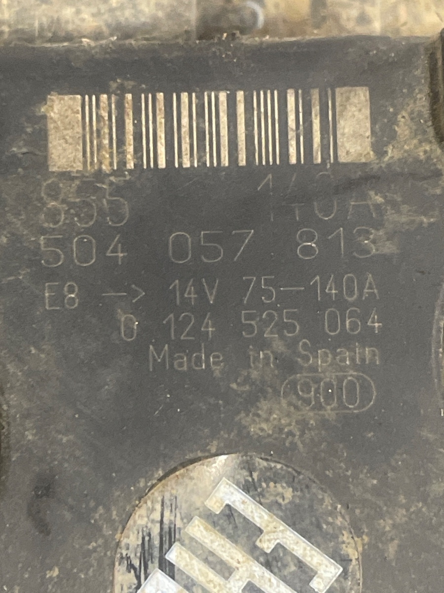 Alternator IVECO DAILY IV Bus 2006 - 2011 3.0D E5 504057813 – foto 3