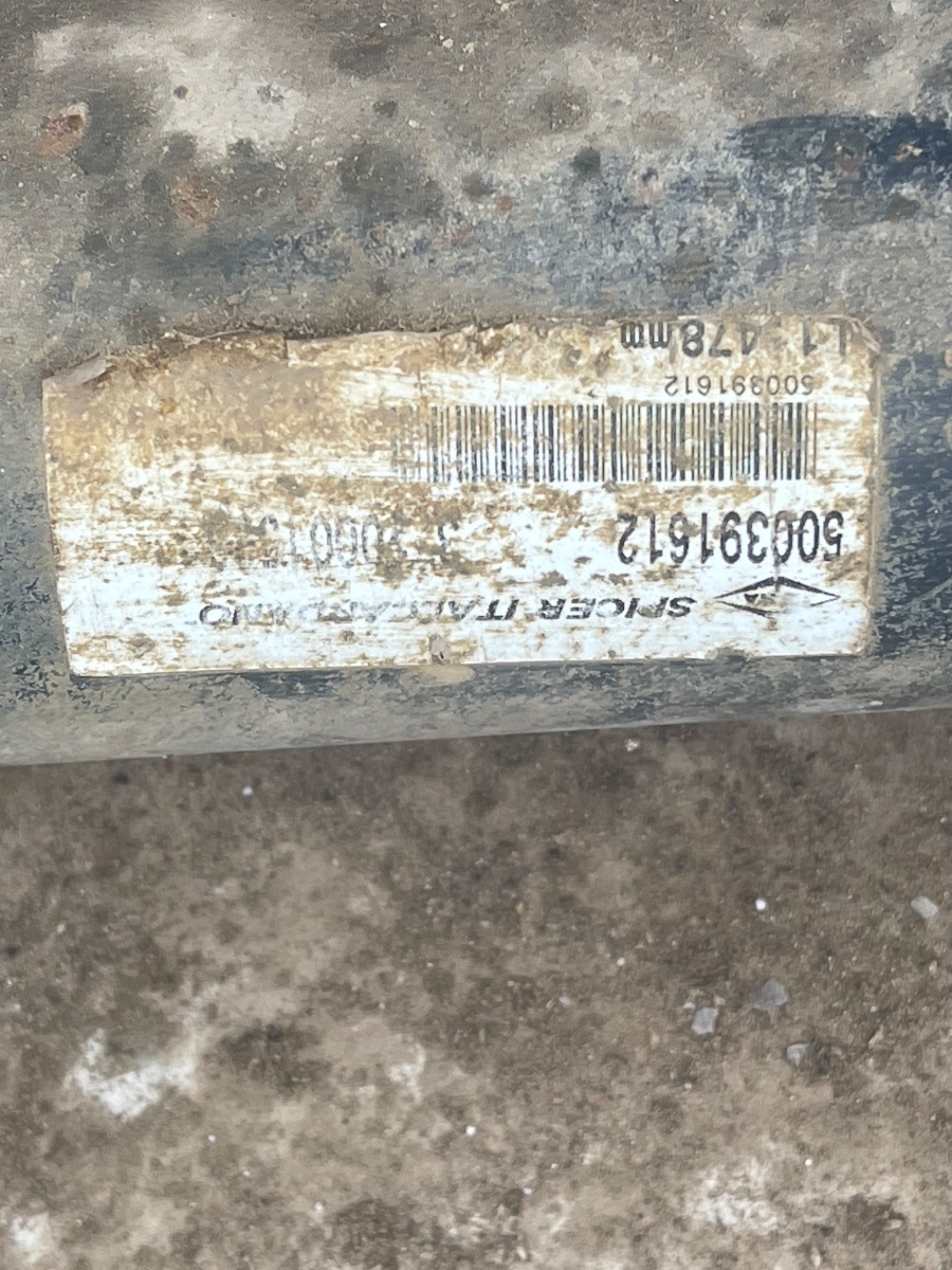 Cardan punte dubla IVECO DAILY  2011 3.0D 3720001511 500391612 – foto 3