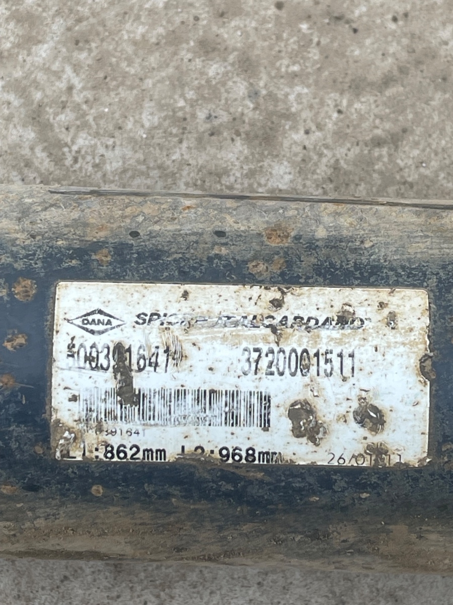 Cardan punte dubla IVECO DAILY  2011 3.0D 3720001511 500391612 – foto 4