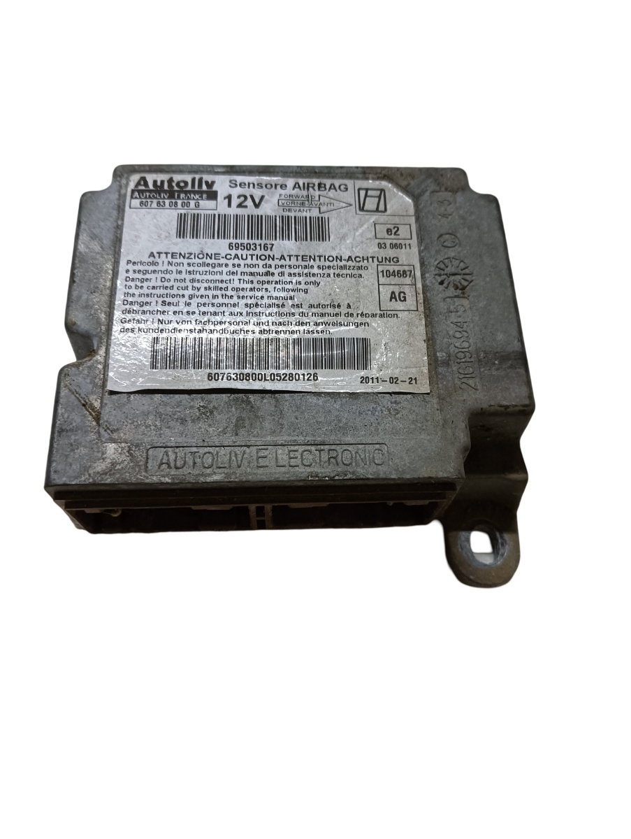 Calculator airbag  IVECO DAILY IV Box Body / Estate 2006 - 2012 607630800g