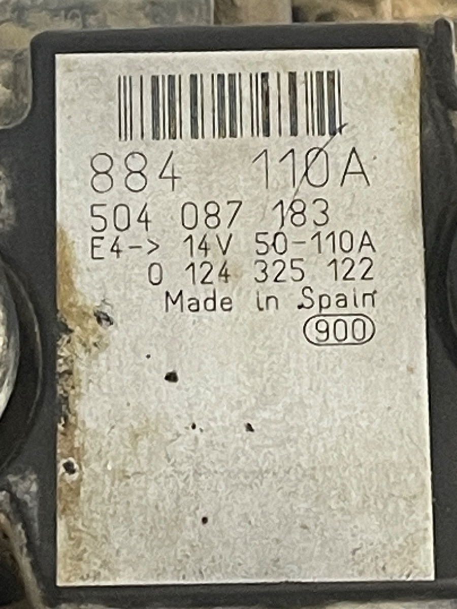 Alternator IVECO Daily III 2006 3.0HPI  504087183 – foto 3