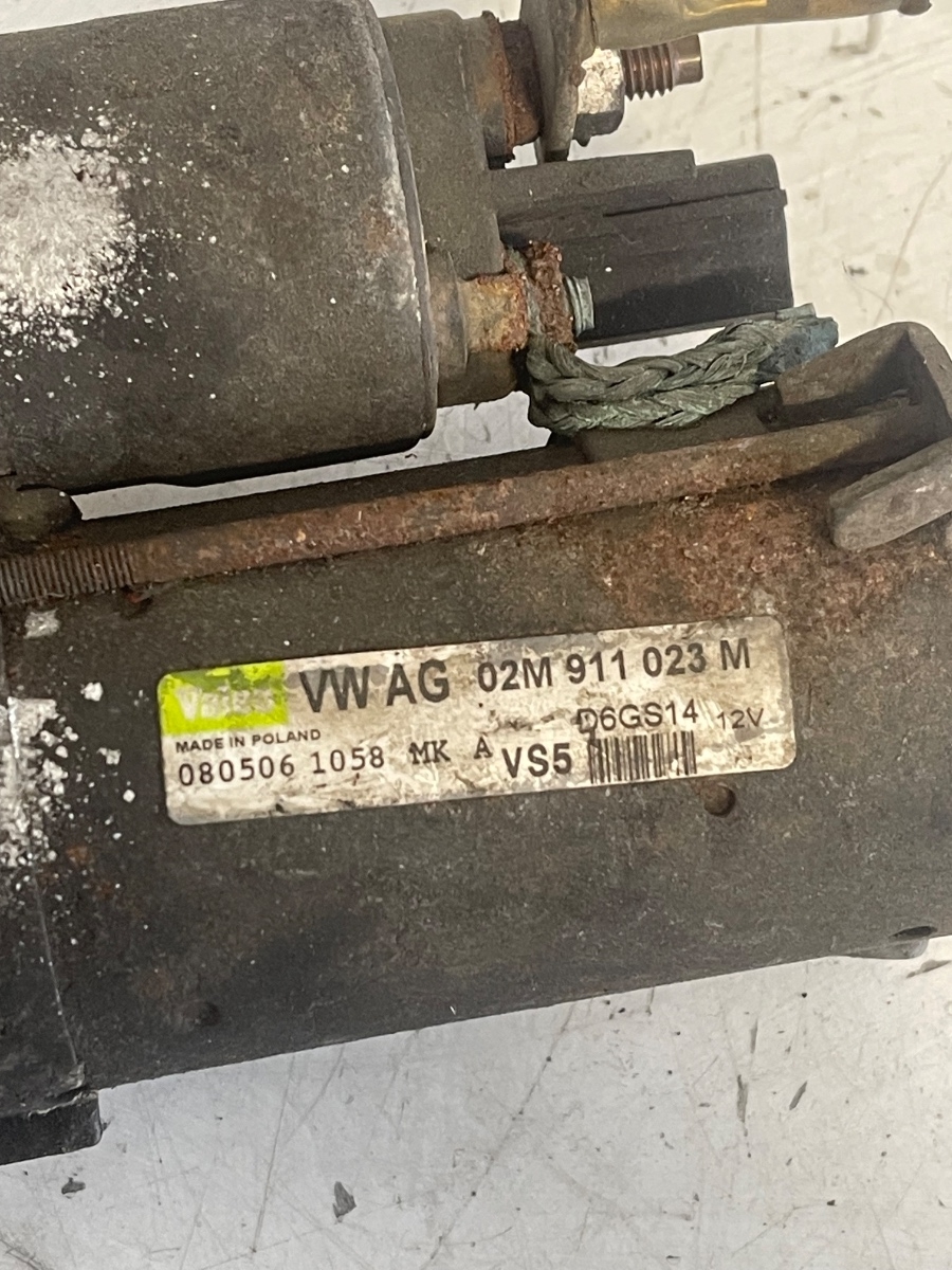 Electromotor AUDI A3 II 8P1 2003 - 2013 1.6 BSE 02M911023M – foto 3