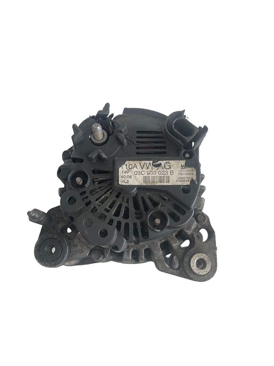 Alternator 1.6FSI VOLKSWAGEN GOLF PLUS 5M1, 521 2004 - 2013, AUDI A3 II 8P1 2003 - 2013 208044814 03C903023B