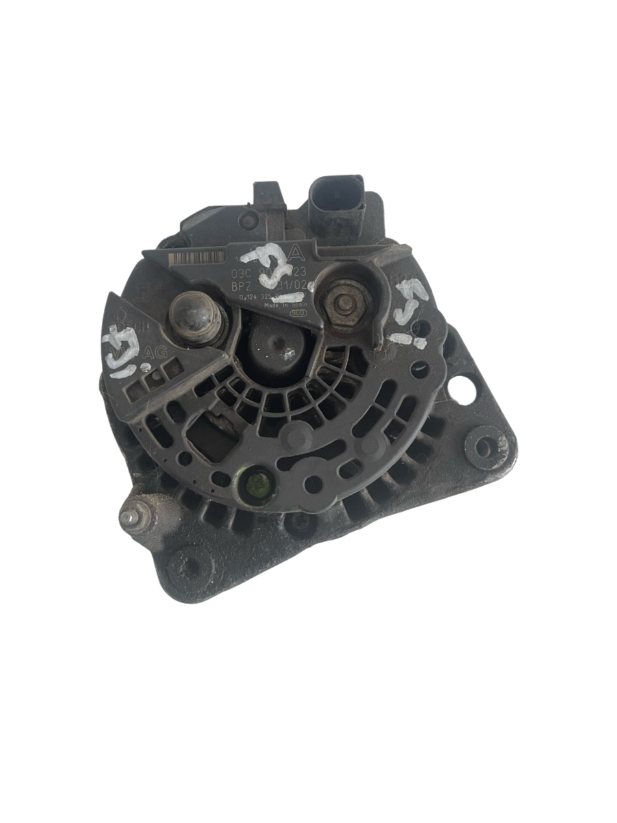 Alternator VOLKSWAGEN GOLF V 1K1 2003 - 2009, VOLKSWAGEN POLO 9N_ 2001 - 2012 1.4TSI 03C903023 – foto 3