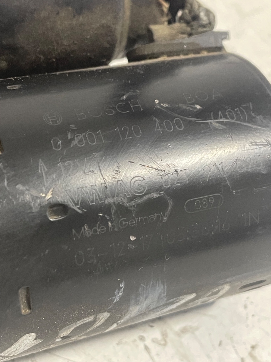 Electromotor SEAT IBIZA IV 6L1 2002 - 2009 1.2 1.2 AZQ, BME, SKODA FABIA 6Y2 1999 - 2008, VOLKSWAGEN POLO 9N_ 2001 - 2012 02T911023G 0001120400 – foto 3