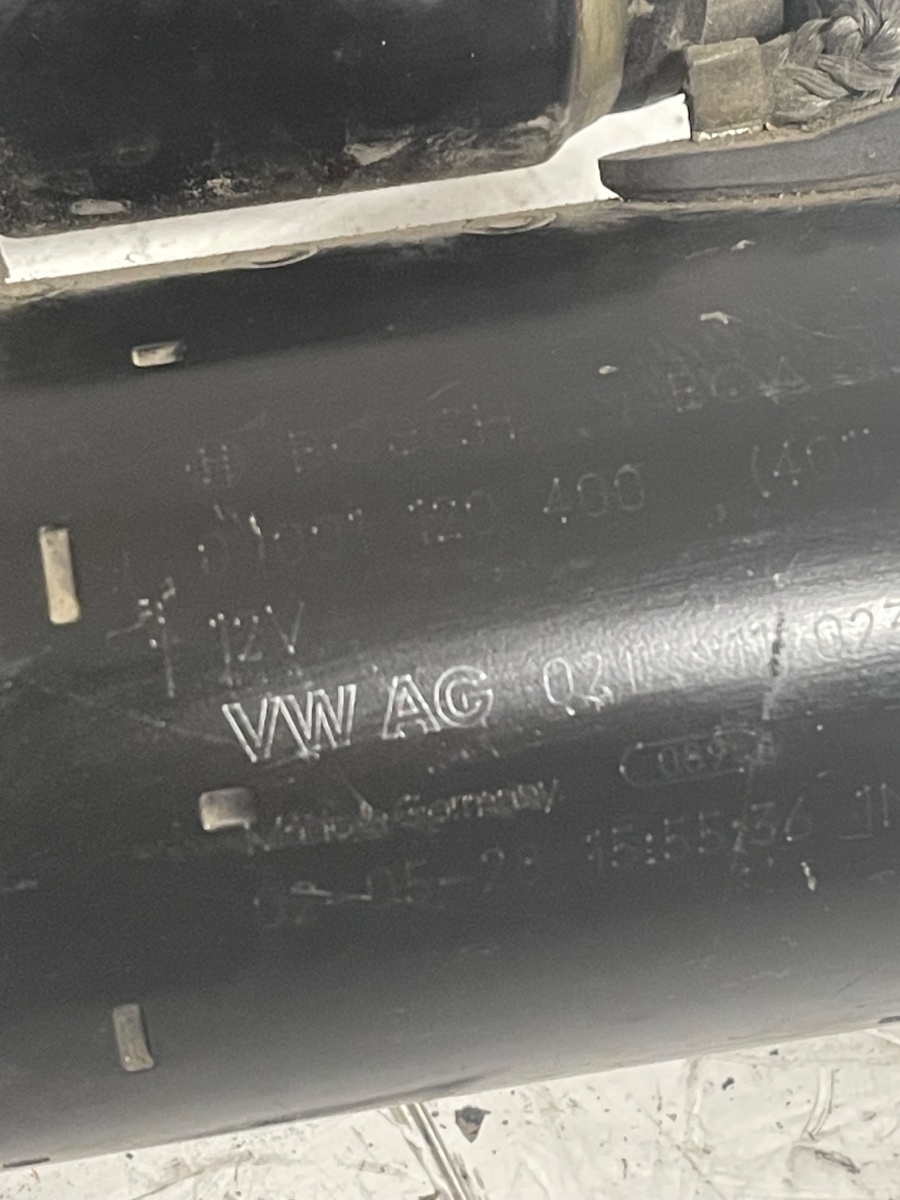 Electromotor VOLKSWAGEN POLO 9N_ 2001 - 2012 1.4B 02T911023G 0001120400 – foto 2