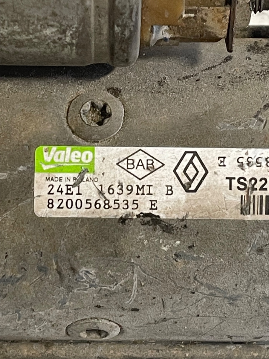 Electromotor RENAULT SCENIC III JZ0/1_ 2008 -> , RENAULT LAGUNA III BT0/1 2007 - 2015, NISSAN X-TRAIL T31 2007 - 2014 2.0DCI 8200568535E – foto 3