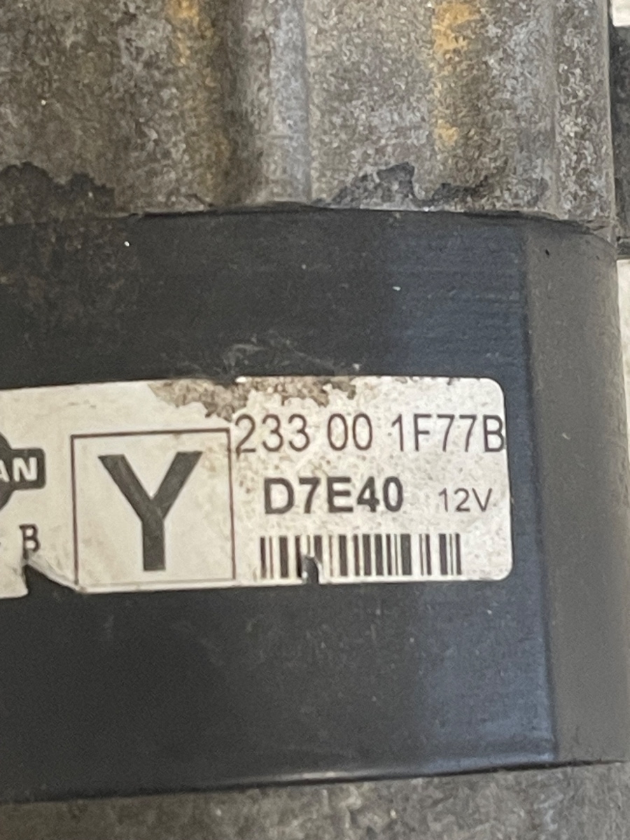 Electromotor NISSAN MICRA II K11 1992 - 2007, NISSAN NOTE E11, NE11 2005 - 2013 1.0B/1.2/1.4B 233001F77B – foto 2