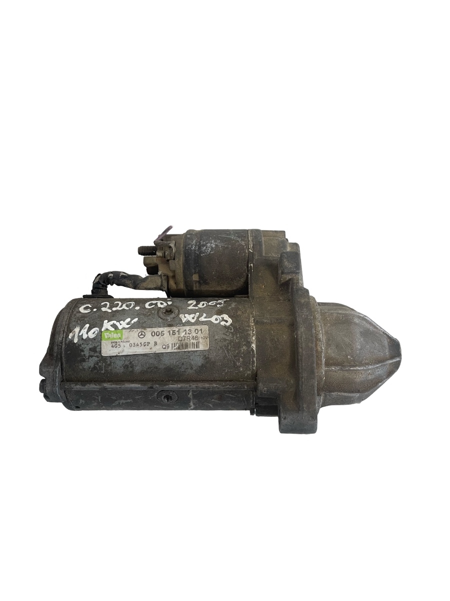 Electromotor MERCEDES-BENZ C-CLASS II W203  2000 - 2007 2.2CDI 0051511301 11 dinti