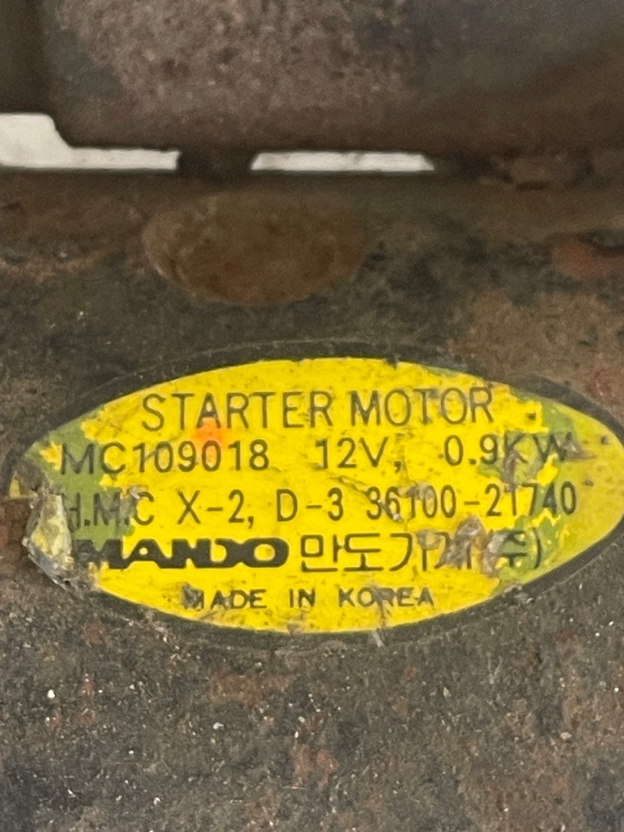 Electromotor HYUNDAI ACCENT III MC 2005 - 2010 1.3B  36100-21740 – foto 3