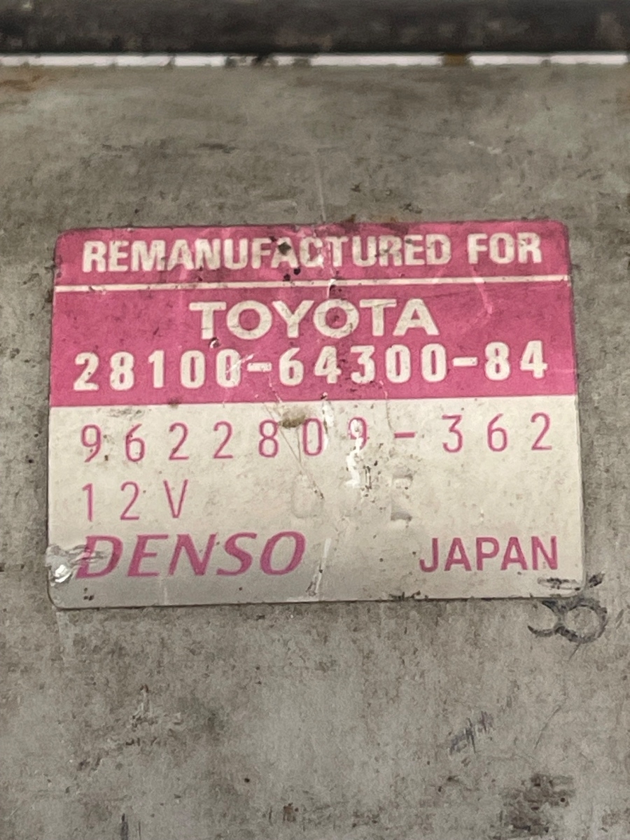 Electromotor TOYOTA RAV 4 II _A2_ 2000 - 2005 2.0D 9622809-362 28100-64300 – foto 3