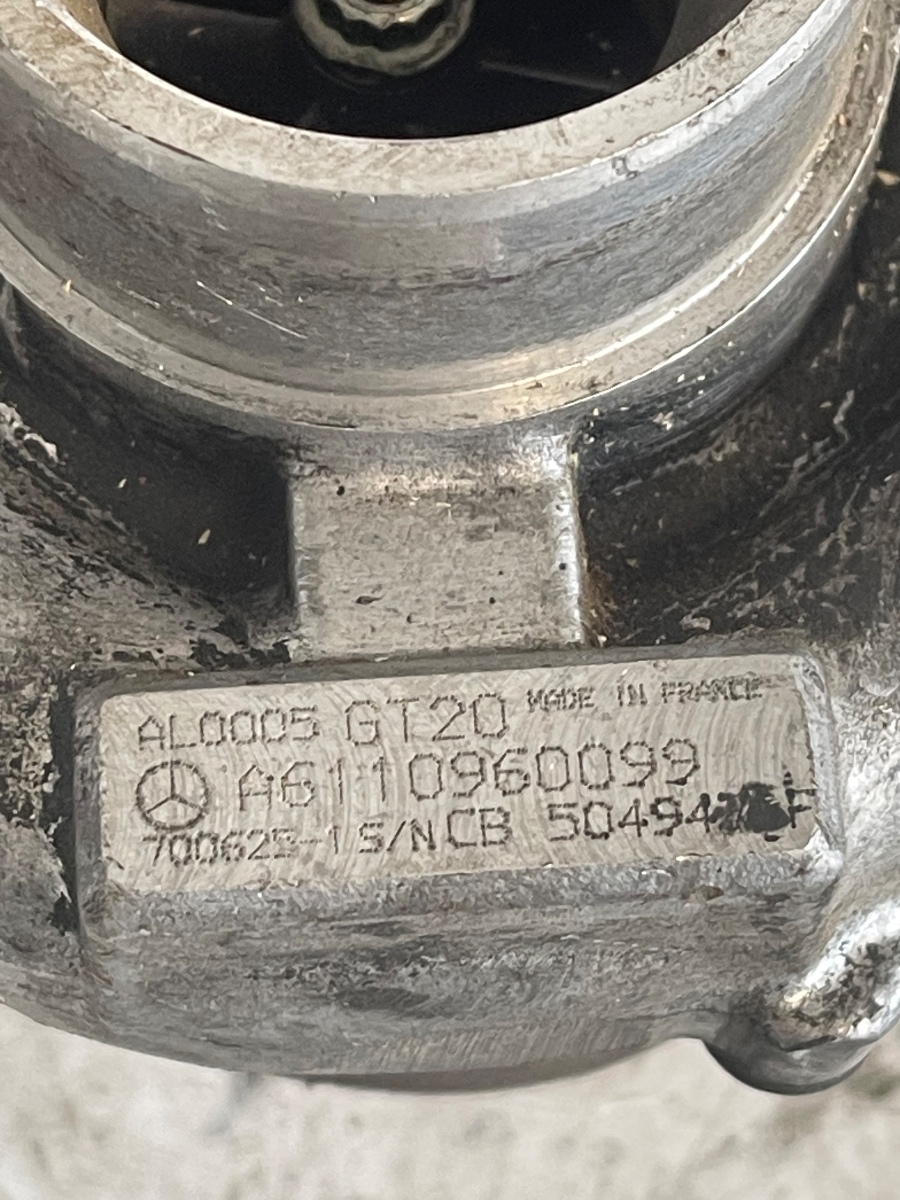 Turbina MERCEDES-BENZ E-CLASS II W210 1995 - 2003 2.2 E 220 CDI OM 611.961, MERCEDES-BENZ C-CLASS W202 1993 - 2000 2.2 C 220 CDI OM 611.960 A6110960099 – foto 2