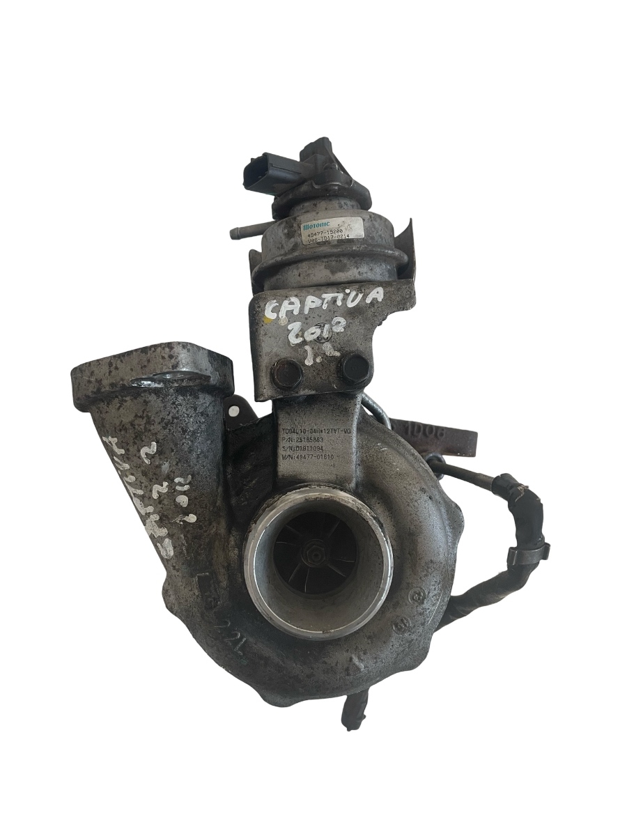 Turbina CHEVROLET CAPTIVA C100, C140 2006 - > 2.0 D 4WD LNP, OPEL ANTARA L07 2006 - > 2.2 CDTi A 22 DM 49477-01610 25185863