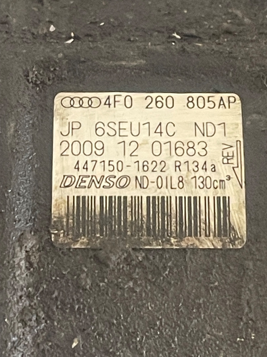 Compresor  AC AUDI A6/S6 III Saloon 4F2, C6 2004 - 2011 2.0D 4F0260805AP – foto 3