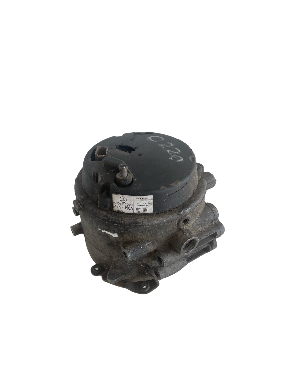 Alternator MERCEDES-BENZ C-CLASS II W203  2000 - 2007 2.2 / 2.7CDI 190A  A0001502550