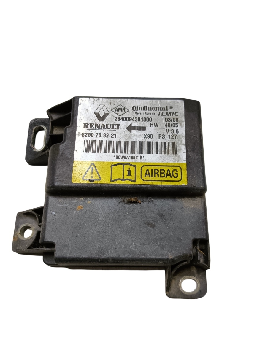 Calculator airbag  DACIA LOGAN LS_ 2004 - > 8200769221