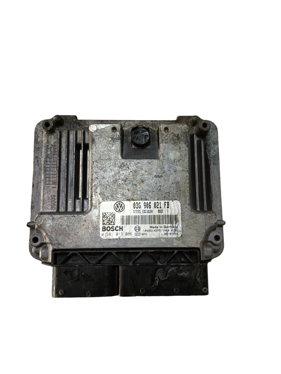 Calculator ecu  VOLKSWAGEN PASSAT 3C2 2005 - 2010 1.9 TDI BKC, BLS, BXE 0281013086 03g906021fb