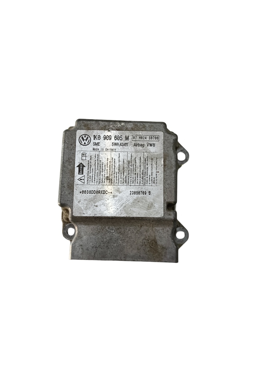 Calculator airbag  VOLKSWAGEN PASSAT 3C2 2005 - 2010, SKODA OCTAVIA II Combi 1Z5 2004 - 2013 1k0909605m