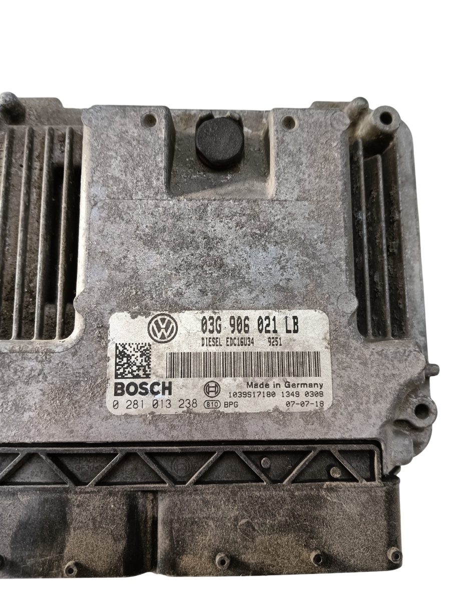 Calculator ecu  SKODA OCTAVIA II Combi 1Z5 2004 - 2013 1.9 TDI BJB, BKC, BLS, BXE 03g906021lb – foto 2