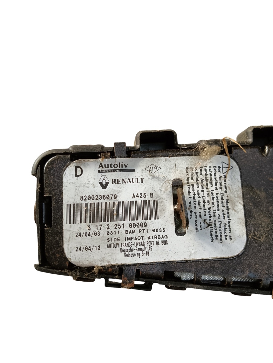 Airbag scaun dreapta fata DACIA LOGAN LS_ 2004 - > 8200236079 – foto 2