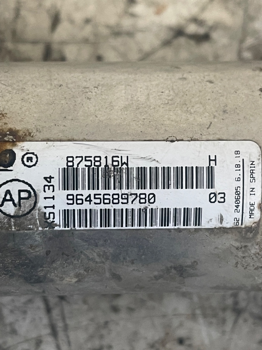 Racitor gaze +EGR VOLVO V50 MW, 545 2003 - 2012 2.0D 9645689780 – foto 3