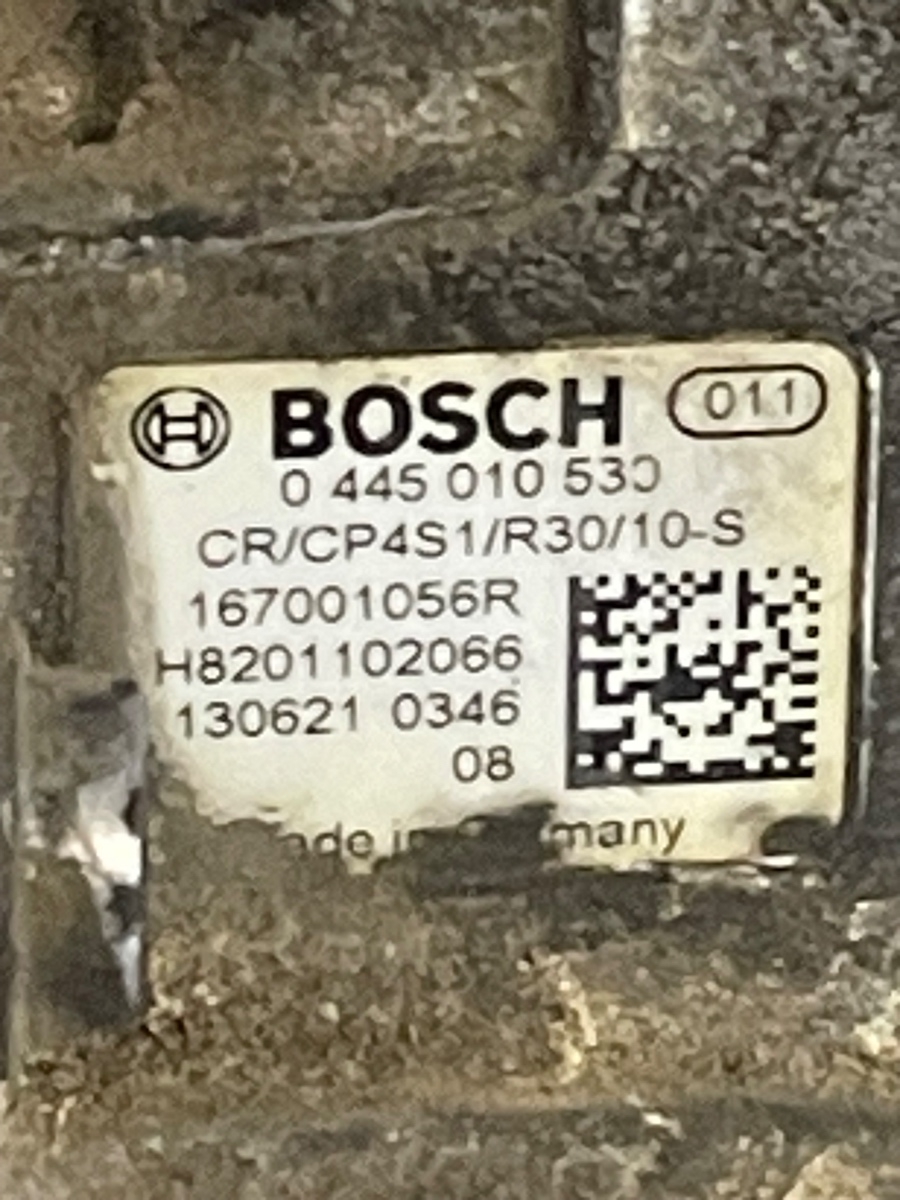 Pompa de inalta DACIA LODGY 2012 - > 1.5DCI 167001056 / 0445010530 – foto 2