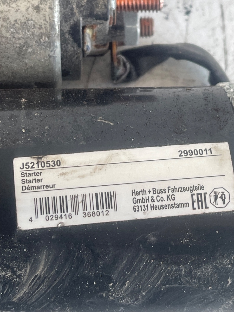 Electromotor KIA VENGA YN 2010 - > 1.4 CRDi 90 D4FC 2990011 J5210530 – foto 2