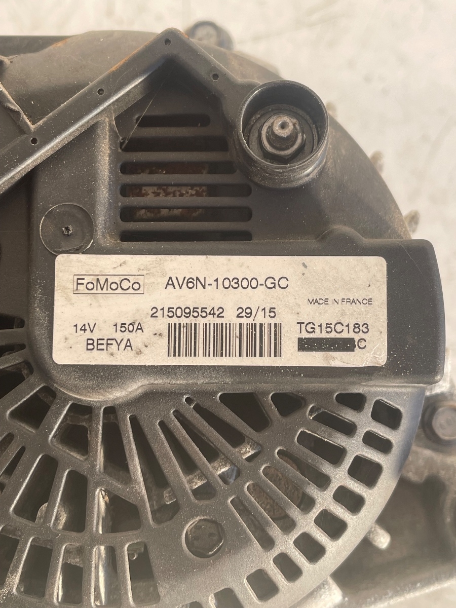 Alternator FORD C-MAX II DXA/CB7, DXA/CEU 2010 - > 1.5 TDCi XWDA, XWDB, XWDC, XWDD, XWDE AV6N-10300-GC – foto 3