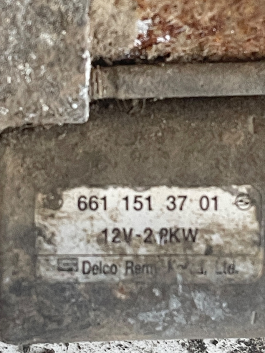 Electromotor SSANGYONG REXTON GAB_ 2002 - > 2.9 TD 662LA 6611513701 – foto 3