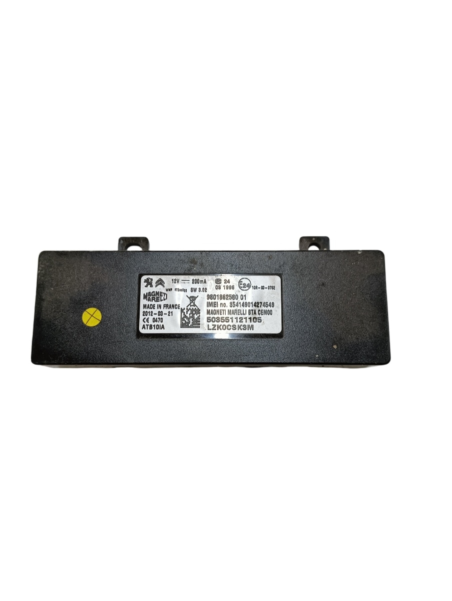 Modul navigatie  PEUGEOT 508 8D_ 2010 - > HDi Hybrid4 AWC RHC (DW10CTED4) 9801862580
