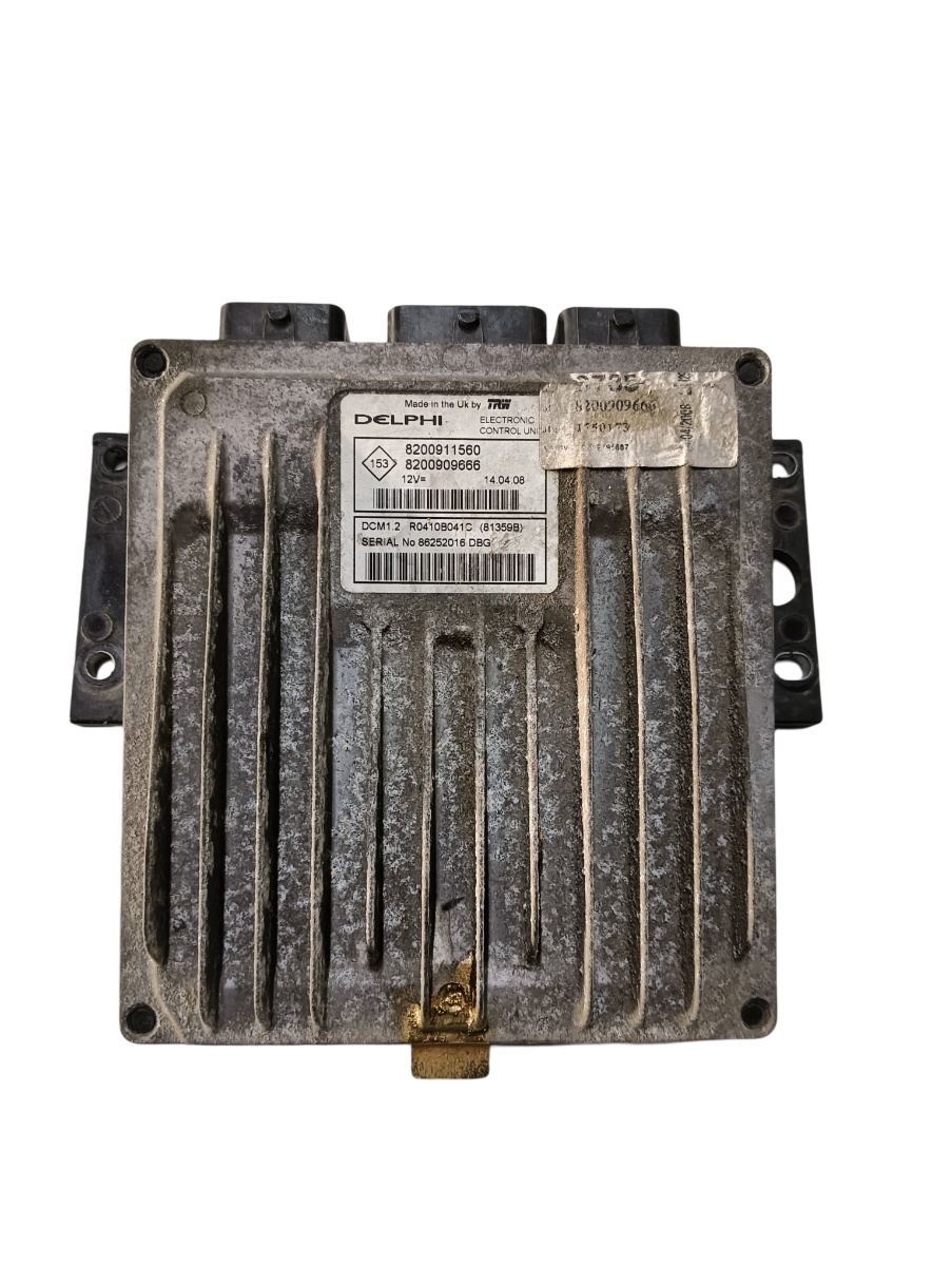 Calculator ecu  RENAULT KANGOO Express FW0/1_ 2008 - > 1.5 dCi 90 K9K 647 Delphi 8200909666 8200911560