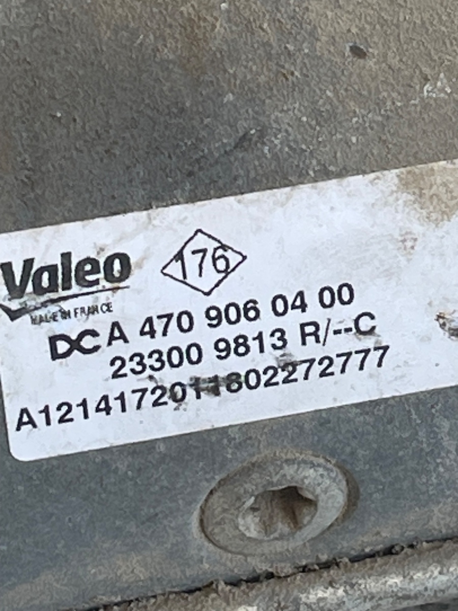 Electromotor RENAULT KOLEOS II / LAGUNA 3 2016 - > 233009813R A4709060400 – foto 2