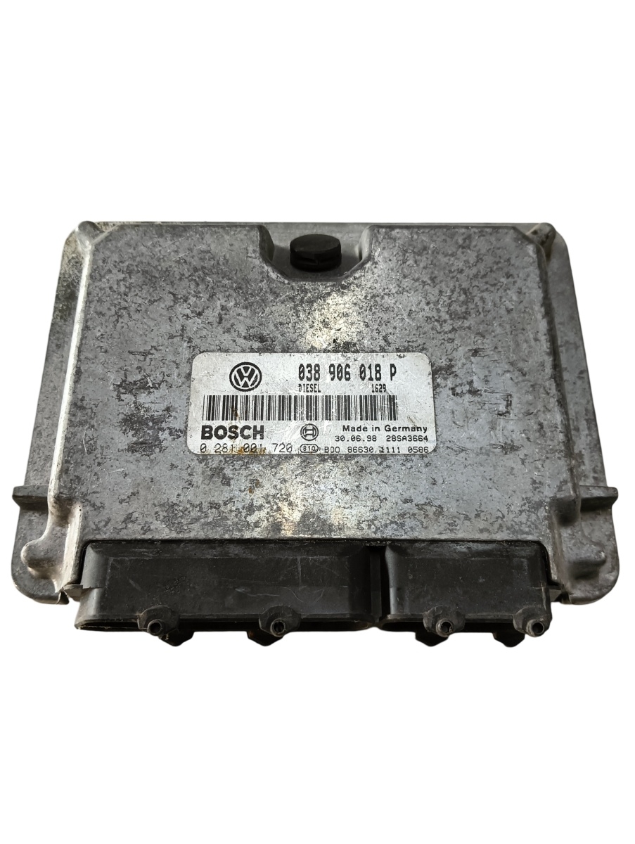 Calculator ecu  SKODA SUPERB 3U4 2001 - 2008 1.9 TDI AVF, AWX BOSCH 0281001720 038906018p