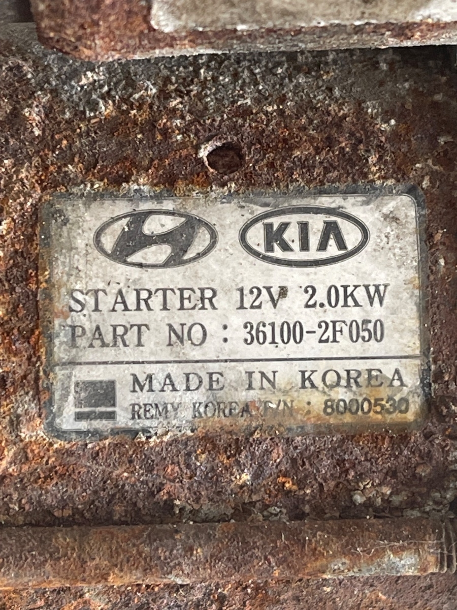 Electromotor KIA SORENTO II XM 2009 - > 2.2CRDI E5 36100-2F050 – foto 2