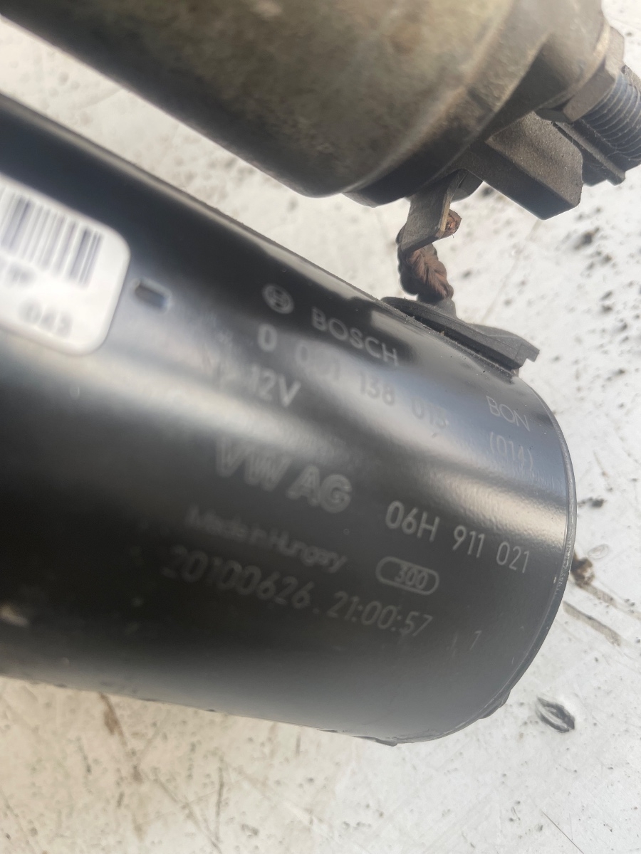 Electromotor AUDI A5/S5 8T3 2007 - 2017 2.0TFSI CDN 0001138013 / 06H911021 – foto 2