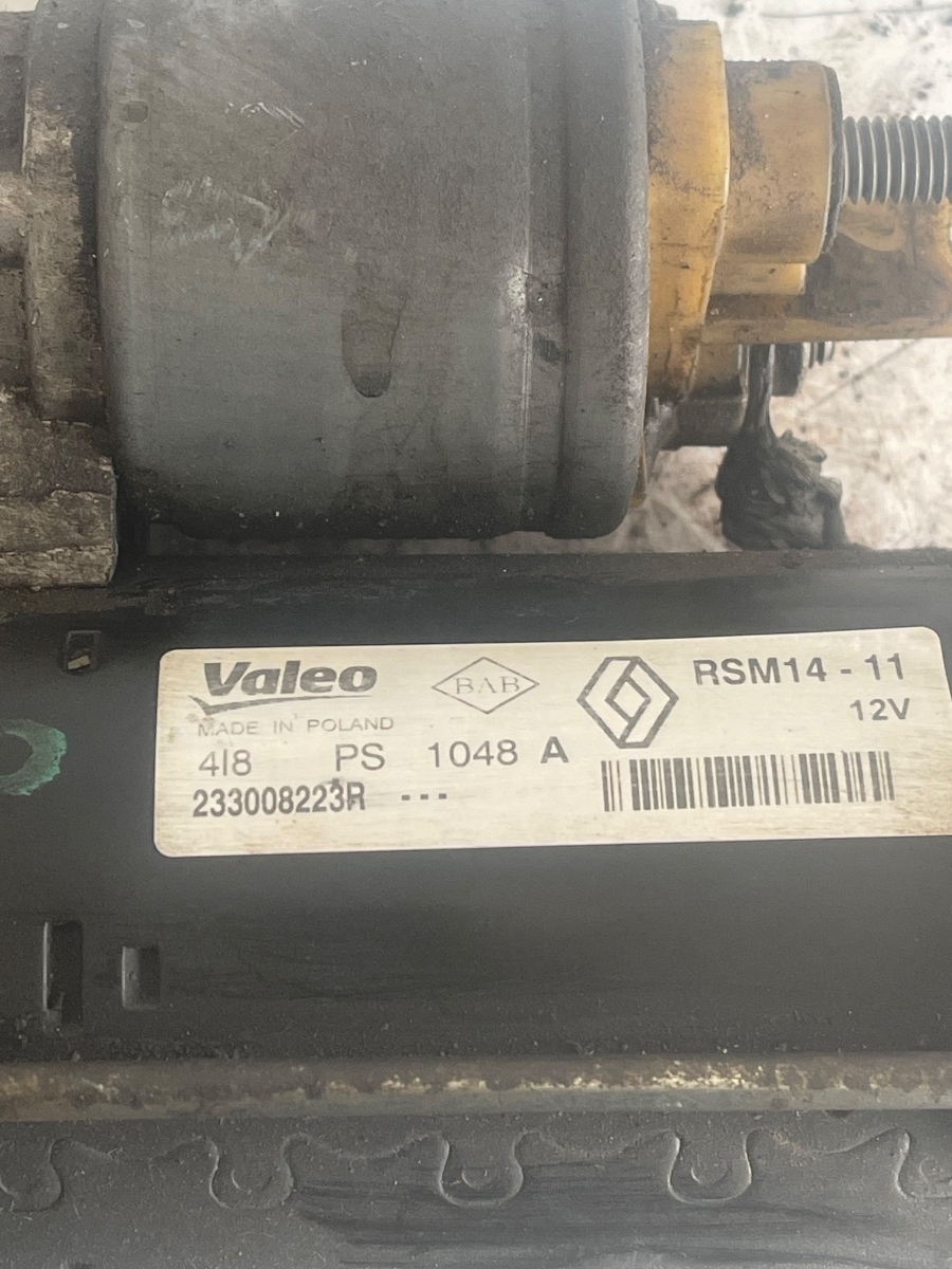 Electromotor RENAULT KANGOO 2019 1.5DCI EURO6 233008223R – foto 2