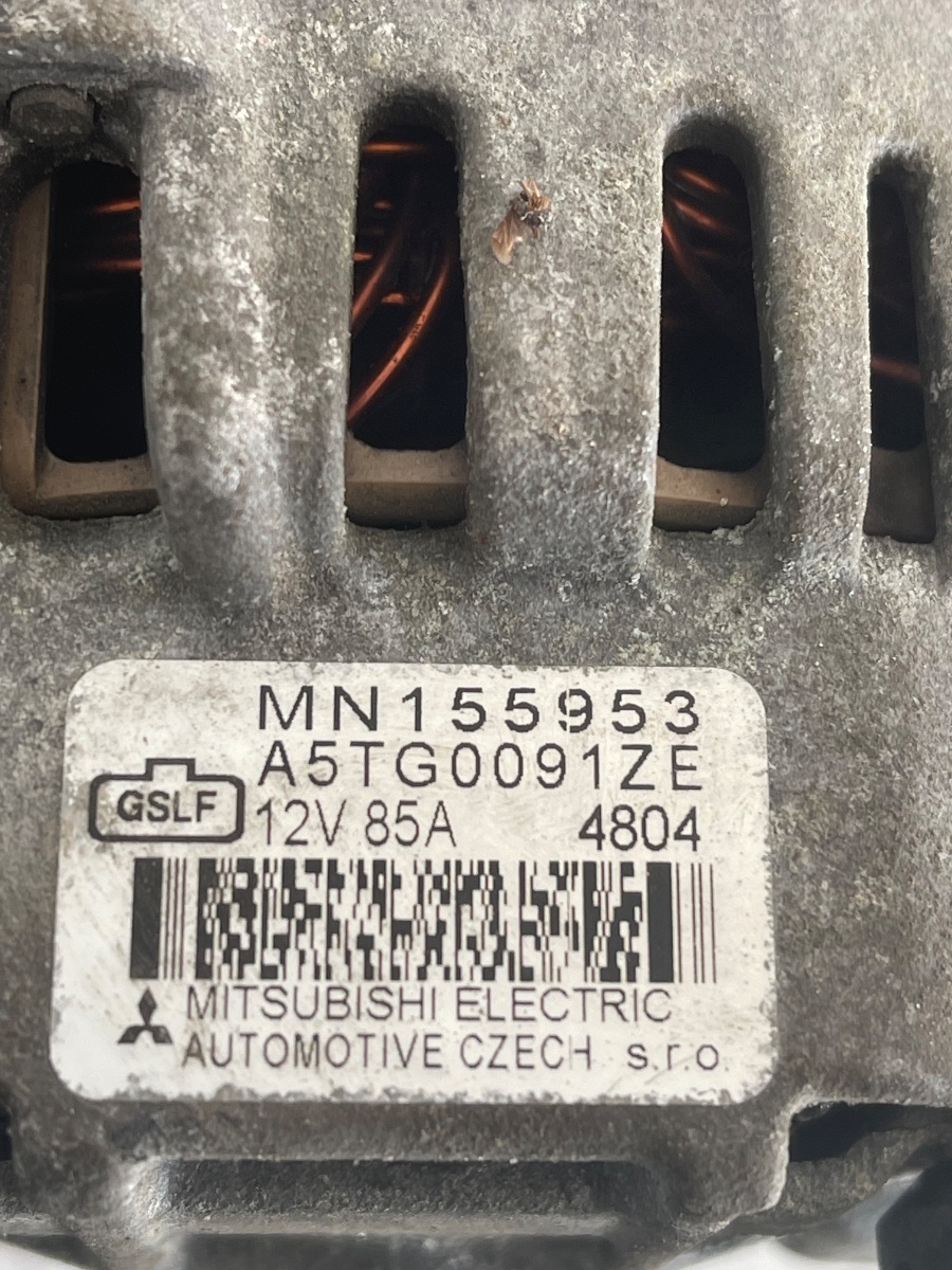 Alternator MITSUBISHI COLT VI Z3_A, Z2_A 2002 - 2012 A5TG0091ZE MN155953 – foto 3