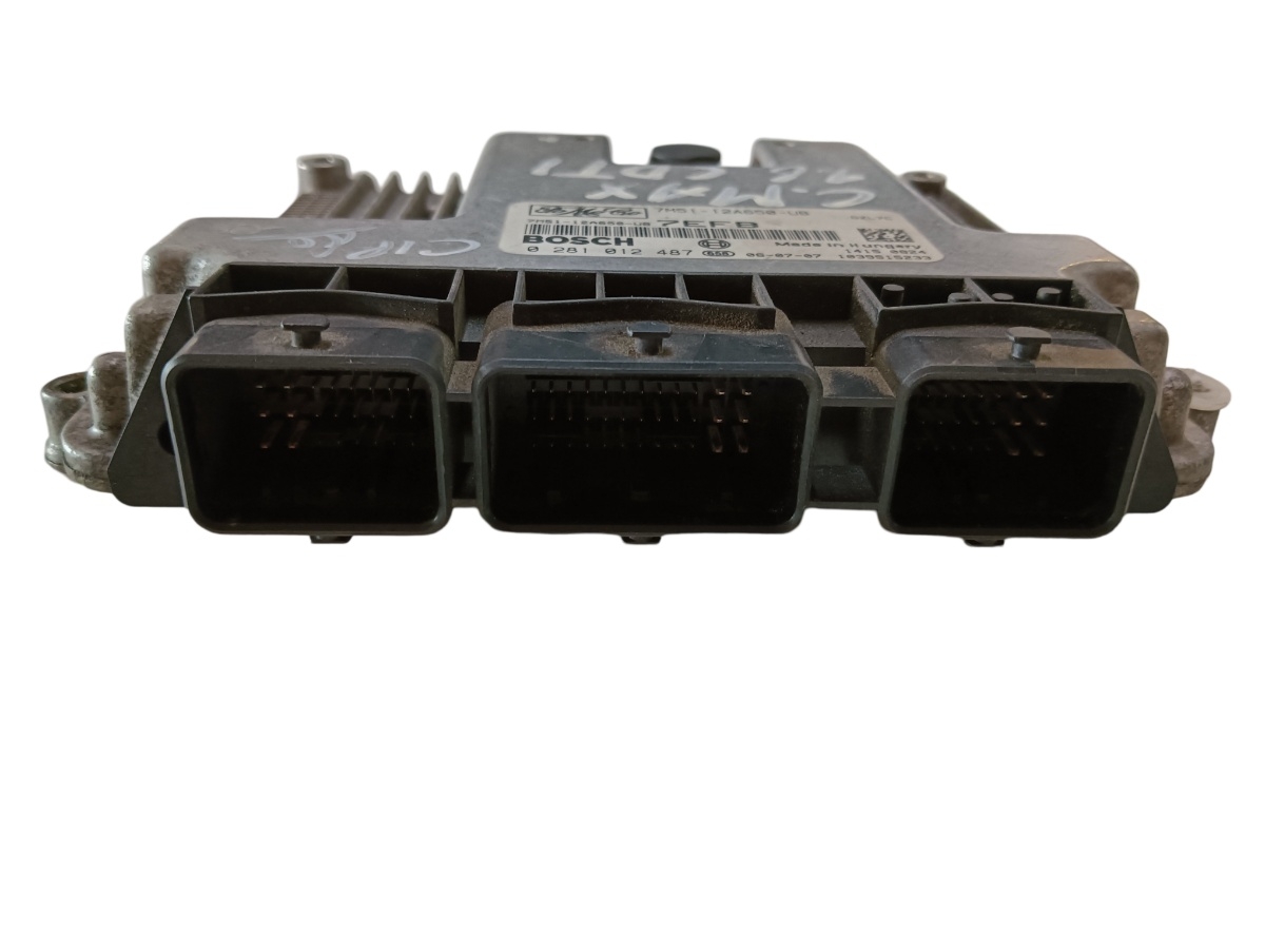 Calculator ecu  FORD FOCUS C-MAX DM2 2003 - 2007 TDCi G8DA, G8DB BOSCH 0281012487 7m5112a650ub – foto 2